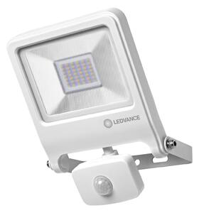 LEDVANCE Venkovní LED nástěnný reflektor s čidlem ENDURA FLOOD, 30W, teplá bílá, IP44, bílý