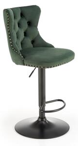 Halmar Barová židle H117 barevné provedení tmavě zelená