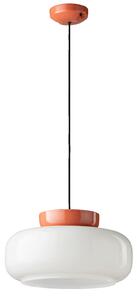 Ferroluce Závěsné svítidlo MARACANA', ∅ 37 cm, v. 20 cm, 1xE27 Barva: Červená