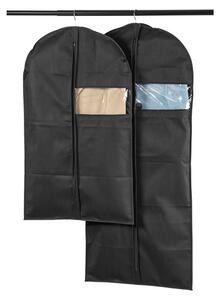 Závěsný organizér / Obal na oděvy / Úložný box pod postel (černá, Ochranné obaly na oblečení, 2 kusy) (100341347007)