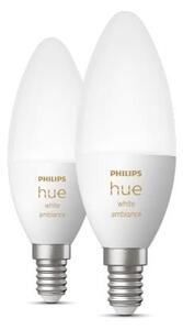 Hue WA sada 2x žárovka LED E14 B39 4W 470lm 2200-6500K IP20
