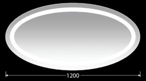 INTEDOOR Elipse zrcadlo s integrovaným LED osvětlením EL ZS 60/120