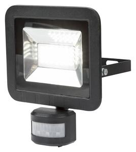 LIVARNO home Venkovní LED reflektor se senzorem pohybu (černá) (100341490001)