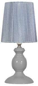 CLX Klasická stolní lampa IMPERIA, 1xE14, 40W, šedá 41-64103