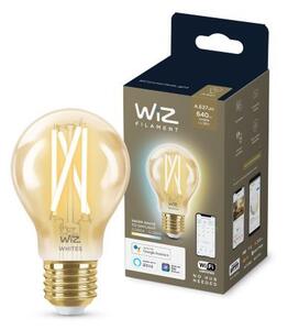 WiZ LED žárovka filament amber E27 A60 7W 640lm 2000-5000K IP20, stmívatelná