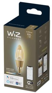 WiZ LED žárovka filament amber E14 C35 4,9W 370lm 2000-5000K IP20, stmívatelná