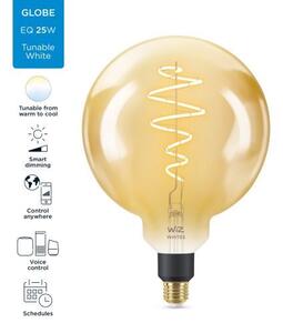 WiZ LED žárovka filament amber E27 G200 6W 390lm 2000-5000K IP20, stmívatelná