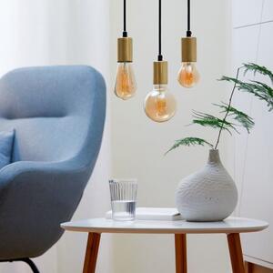 WiZ LED žárovka filament amber E27 A60 7W 640lm 2000-5000K IP20, stmívatelná