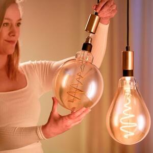 WiZ LED žárovka filament amber E27 G200 6W 390lm 2000-5000K IP20, stmívatelná