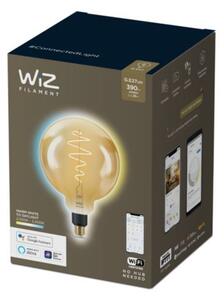WiZ LED žárovka filament amber E27 G200 6W 390lm 2000-5000K IP20, stmívatelná