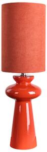 Stolní lampa OTEROS Červená