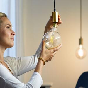 WiZ LED filament žárovka E27 G125 7W 806lm 2700-6500K IP20, stmívatelná