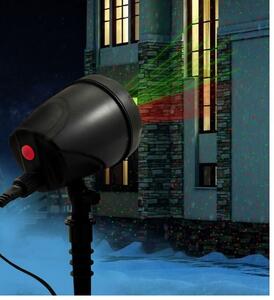 PLX Venkovní zapichovací / stojací LED laserový projektor NEW JERSEY-A3, 5W, 3 funkce, IP44 309068