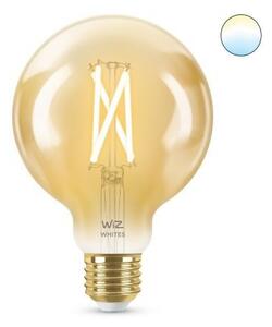 WiZ LED filament amber žárovka E27 G95 7W 640lm 2000-5000K IP20, stmívatelná