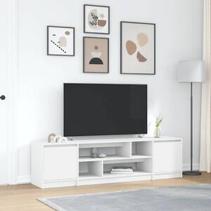 TV skříňka bílá 188,5x41x50 cm kompozitní dřevo 3328417