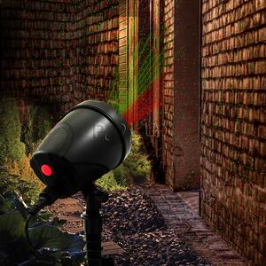 PLX Venkovní zapichovací / stojací LED laserový projektor NEW JERSEY-A1, 5W, 5 funkcí, IP44 308948