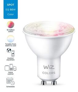 WiZ LED žárovka GU10 PAR16 4,7W 345lm 2200-6500K RGB IP20, stmívatelná