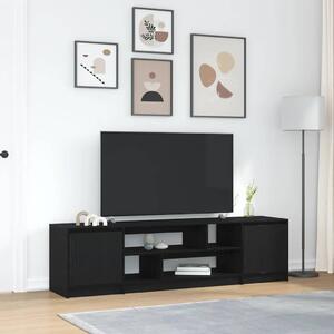 TV skříňka Černý dub 188,5x41x50 cm kompozitní dřevo 3328418