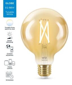 WiZ LED filament amber žárovka E27 G95 7W 640lm 2000-5000K IP20, stmívatelná
