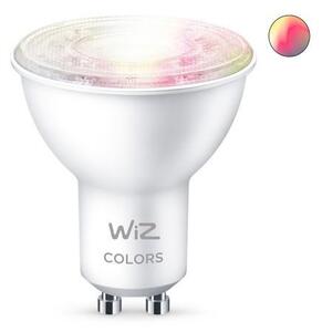 WiZ LED žárovka GU10 PAR16 4,7W 345lm 2200-6500K RGB IP20, stmívatelná