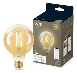 WiZ LED filament amber žárovka E27 G95 7W 640lm 2000-5000K IP20, stmívatelná