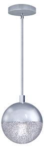 PLX Závěsné moderní osvětlení AMADEUS, 1xG9, 40W, stříbrné 308030