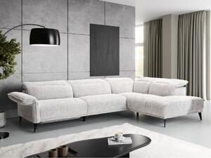 Rohová sedací souprava s elektrickou funkcí relax AVANTI LUX Pravý roh