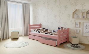 Dětská postel z MASIVU 180x80cm bez šuplíku - M04