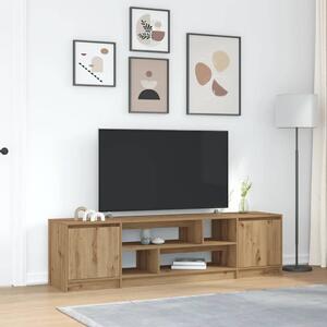 TV skříňka dub artisan 188,5x41x50 cm kompozitní dřevo 3328425