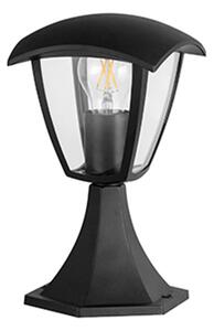 PLX Venkovní stojací lampa CALGARY, 1xE27, 60W, 30cm, černé 311894