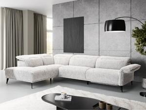 Rohová sedací souprava s elektrickou funkcí relax AVANTI LUX Levý roh