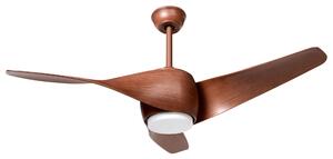 Stropní ventilátor se světlem PARIA s dálkovým ovládáním Hnědá