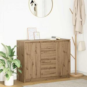 Příborník se zásuvkami Artisan Dub kompozitní dřevo 3328452