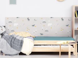 FUGU Ochrana zdi za postel - Za polárním kruhem Varianta ochrany zdi: Delší strana postele 200x65 cm