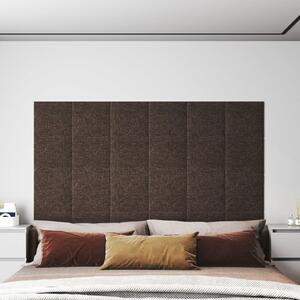 Nástěnné panely 12 ks taupe 30 x 30 cm textil 1,08 m²