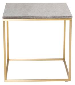 Odkládací stolek Estelle, šedý, 50x50