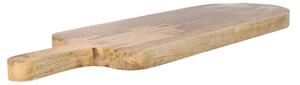 Dřevěné prkénko na sýr SJAL MANGO z mangového dřeva 49x15 cm Homla