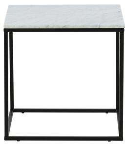 Odkládací stolek Estelle, černý, 50x50