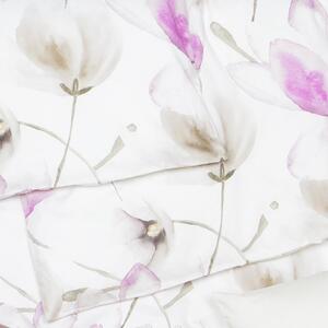 Povlečení SATÉN DESIGN magnolia bílorůžová 140 x 200/70 x 90 cm