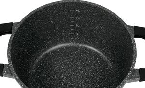 ERNESTO® Hrnec, Ø 24 cm (žulový vzhled/černá) (100341620002)