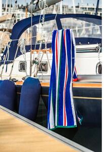 Jules Clarysse Plážová osuška 90x170 cm - Jet Set Stripes Modrá