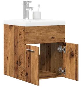 2dílná koupelnová sestava old wood kompozitní dřevo 3328581
