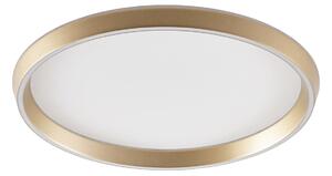 Stropní Lampa Lucande, Rylan, stmívatelné, Zlatá / mosazná, Obývací pokoj, Kov, Moderní