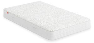 Čilek Dětská postel se stříškou a matrací 90x200 cm Montes White růžová