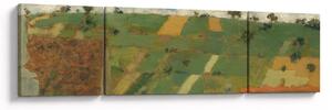 Obraz - Edouard Vuillard, Landscape of the Ile de France, reprodukce (170x50 cm)