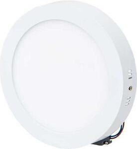 Ecolite LED-CSL-18W/4100 Bílý přisazený LED panel 225mm 18W denní bílá