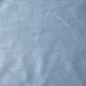Hotový jednobarevný zatemňovací závěs modré barvy Délka: 250 cm