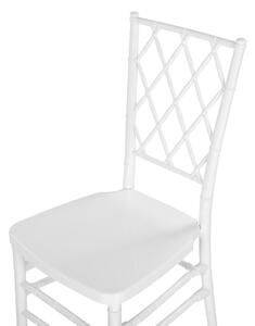 Jídelní židle Sada 2 ks Bílá CLARION