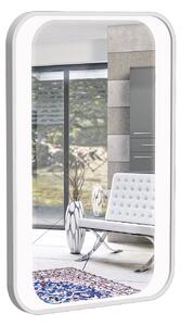 Intedoor MAJESTIC zrcadlo s LED osvětlením, bílý rám, MA ZS 50 W LED