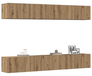 4dílná nástěnná TV skříňka Artisan dub 100 x 30 x 30 cm 3328946